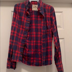 Hollister Classic Red Flannel